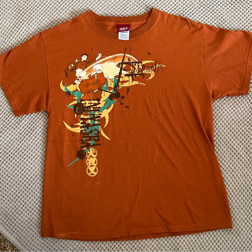Vintage 2005 Inuyasha anime t-shirt size L